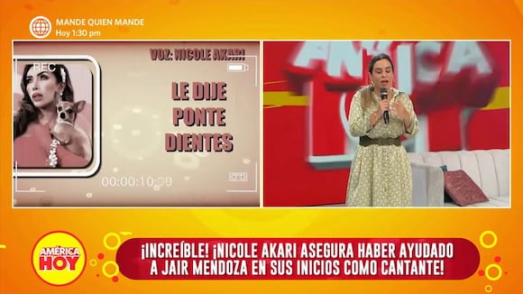 TROME - Nicole Akari destruye y llama ‘ignorantes’ a conductores de América Hoy: “Dejen de mentir”