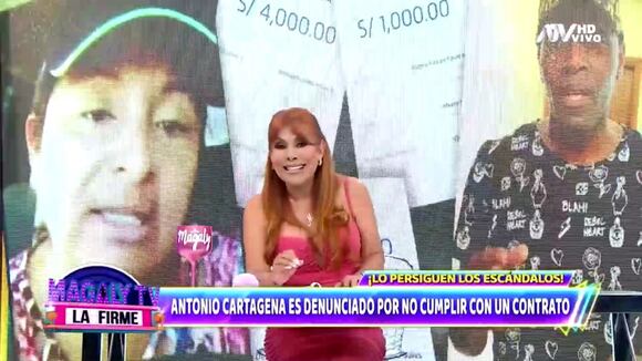 TROME - Antonio Cartagena es denunciado por empresaria: “Devuélveme los 15 mil soles que te di”