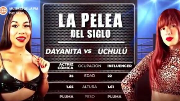 La pelea de Dayanita y La Uchulú