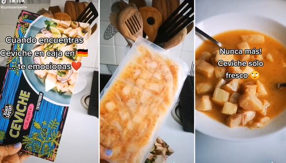 Peruana compra ceviche en caja en Alemania y se lleva una gran decepción: “¡Nunca más!”