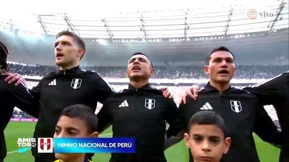 El Himno Nacional del Perú frente a Senegal. (Video: América TV)