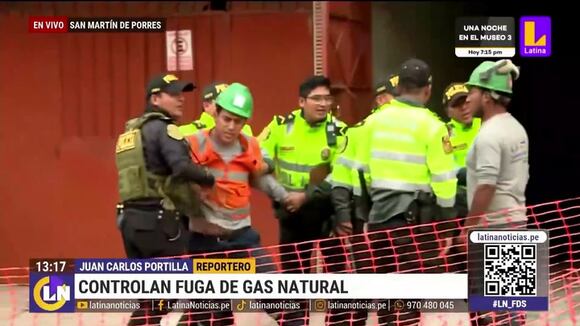 Detienen a obrero en fuga de gas