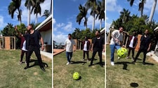 Encuentro inesperado: Messi y Will Smith se dejaron ver juntos en redes sociales