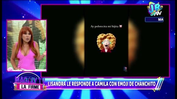 TROME - Camila Diez Canseco, hija de ‘Brad Pizza’, le responde a Lisandra: “¡Es mala!”