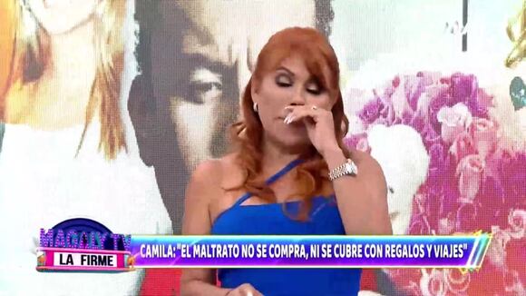 TROME - Magaly se quiebra al leer el mensaje de Camila Ganoza: “Palabras de una madre, tu hija se sentirá orgullosa”