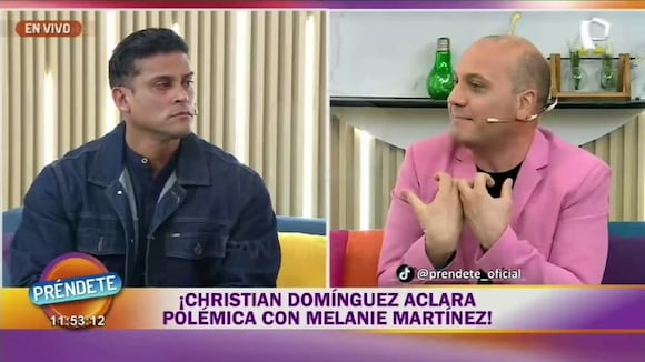 TROME - Christian Domínguez se disculpa con su hija