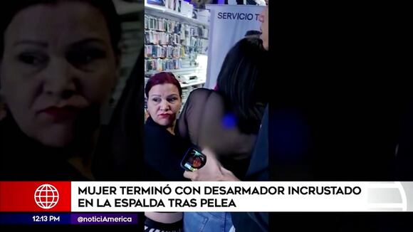 Extranjera ataca con un desarmador a su compatriota