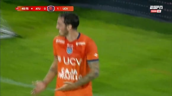 UCV usa la ‘técnica del trencito’ para marcar el 1-0 sobre Tucumán