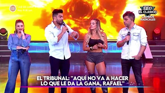 Luciana no va a programa