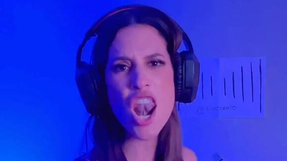 TROME - María Pía imita a Shakira y usuario la trolea: “Ya estás tía para cantar en sostén”