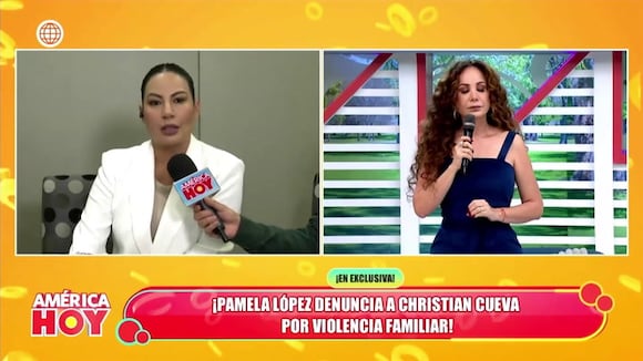 Pamela López realiza denuncia 3