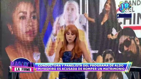 TROME | Reportera de la Banda del Chino Gabriela Rodríguez es acusada de meterse en matrimonio (Magaly TV La Firme)