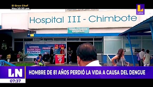 Áncash: Primera víctima del Dengue tendría 81 años