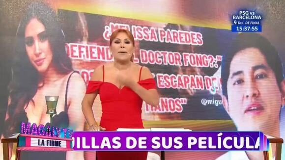 TROME | Melissa Paredes sobre palabras de Melissa Paredes (Magaly TV, La Firme)