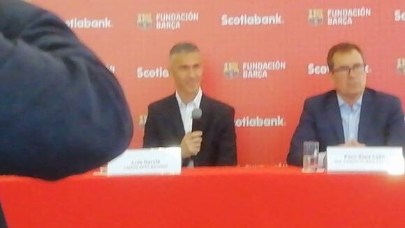 Luis Garcia Sobre Messi rechazando al Barcelona