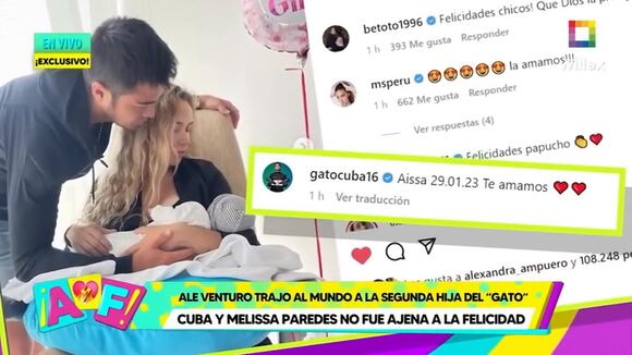 TROME - ‘Peluchín’ y su sarcástica frase tras saber el nombre de la bebé del ‘Gato’ Cuba