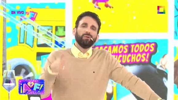 TROME - Christian Domínguez sorprende a conductora de noticiero: "Quieren armar una historia parecida a la de Ely Yutronic"