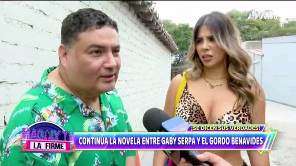 TROME Gabriela Serpa Y Alfredo Benavides (Magaly TV)