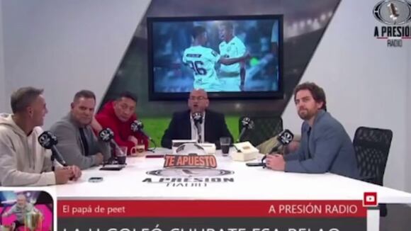 Trom|Mr. Peet explota contra los hinchas de Universitario