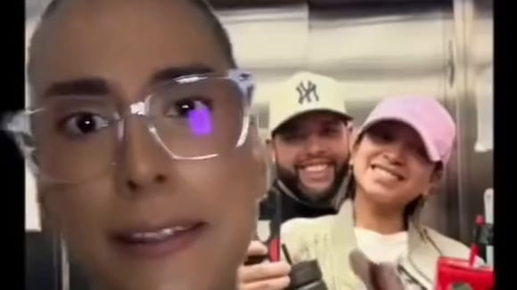 TROME - ¿Paula Arias enamorada de productor? Lucen felices y abrazados: “Amor, que tengas el mejor...”