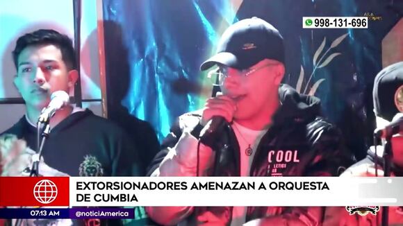 SJL: Extorsionadores amenazan a orquesta de cumbia