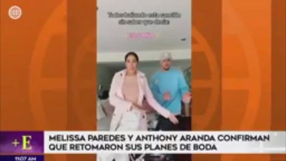 Melissa Paredes retoma planes de boda con Activador