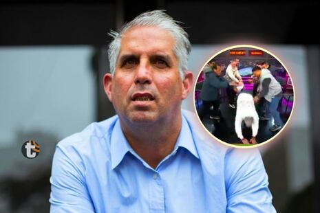 Diego Rebagliati sufre aparatosa caída EN VIVO por replicar ‘apanado’: Mira quién lo derribó