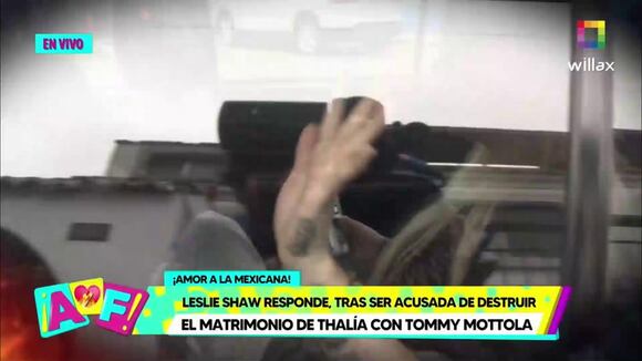 TROME | LESLIE SHAW NO QUISO HABLAR PARA “AMOR Y FUEGO”