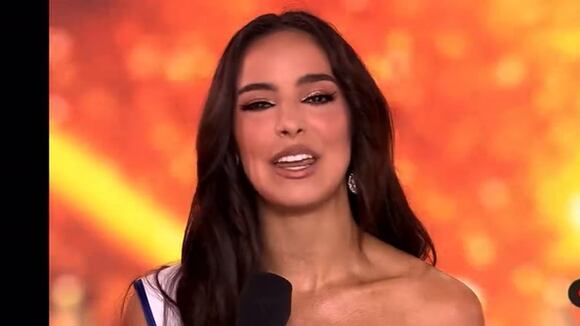 Valeria Florez tras pasar al top 12 del Miss Supranational 2023