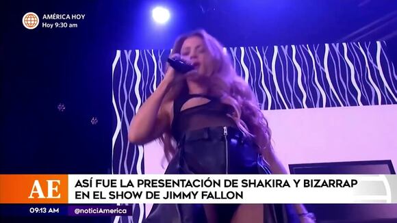 Resumen: Shakira y BZRP protagonizaron uno de los mejores momentos en el programa de Jimmy Fallon