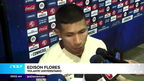 Edison Flores pide castigo contra Corinthians