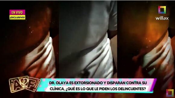 TROME | César Olaya es extorsionado