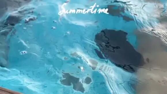 Jazmín comparte tierno momento entre su novio Pedro Araujo y su hija Khaleesi en la piscina | VIDEO