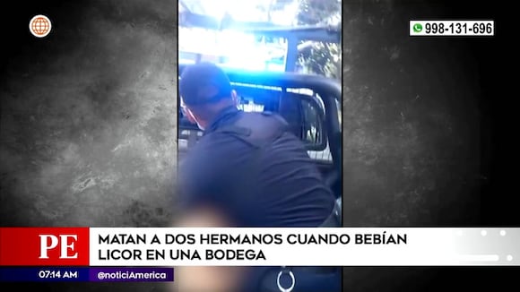 Asesinan a hermanos en bodega