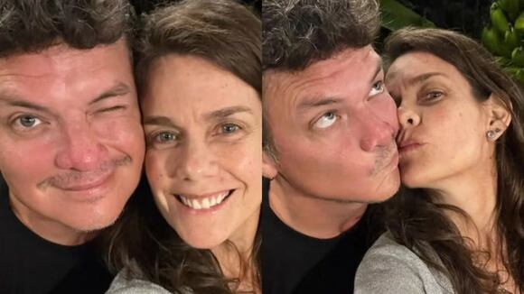 Daniela Sarfati y Óscar López Arias se reconciliaron en Año Nuevo 2024