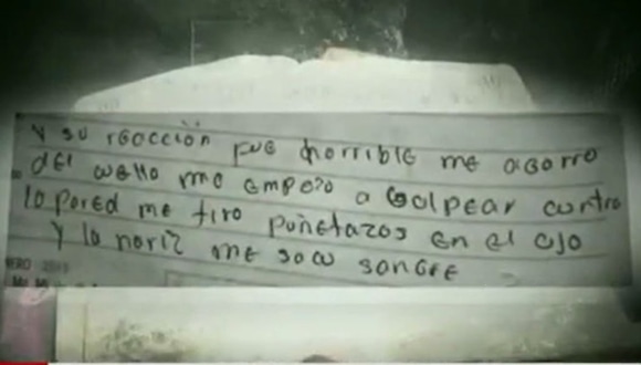 Lurín: Chica asesinada revela en diario personal tormentosa relación con su pareja.