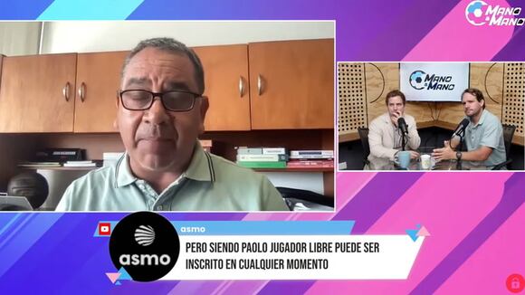 Jhonny Baldovino aclara situación legal de Paolo Guerrero para rescindir contrato con César Vallejo (video: Mano a mano)