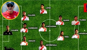 Así formaría Perú frente a Chile en su debut en la Copa América