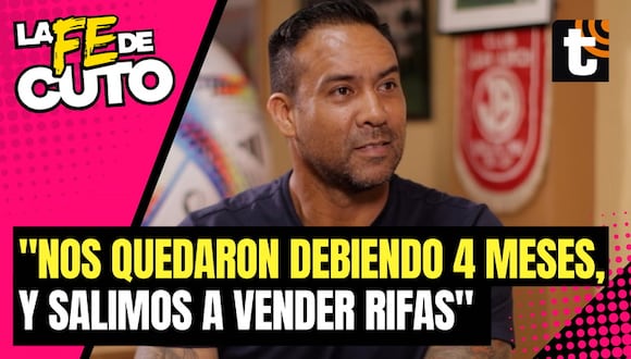 Martín Hidalgo: "Nos quedaron debiendo 4 meses, tuvimos que salir a vender rifas"