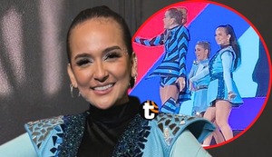 Daniela Darcourt se convirtió en ‘cindela’ y bailó en el show de despedida de Nubeluz