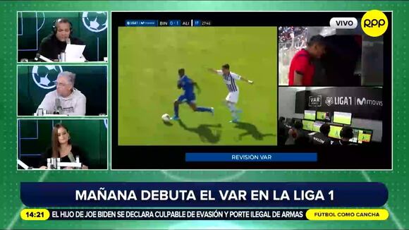 VAR empieza a implementarse este jueves en la Liga1 de manera permanente (Video: RPP)