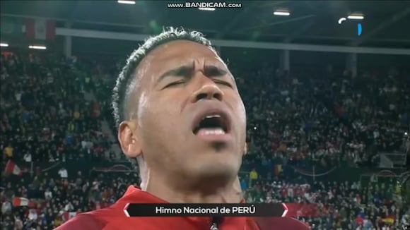 Así se entonó el himno nacional del Perú en el amistoso ante Alemania. (Video: Movistar Deportes)