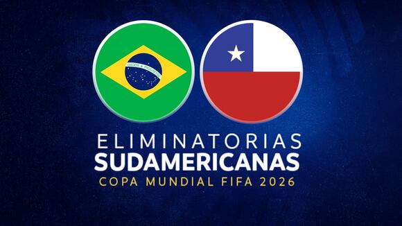 Brasil vs Chile por la Fecha 17 de las Eliminatorias 2026
