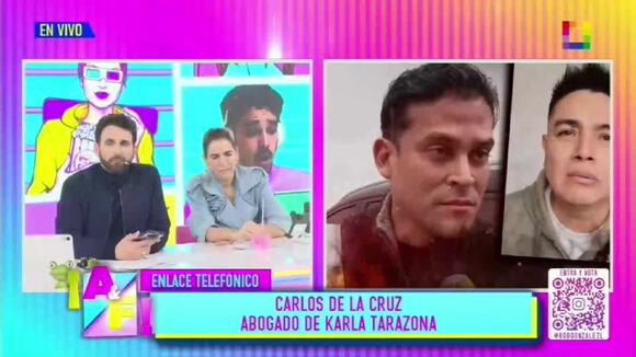 TROME - Leonard NO GANÓ juicio a Tarazona, afirma el abogado de ella: “Las medidas de protección no son eternas”