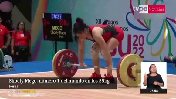 Shoely Mego, la número uno en 55 kilos