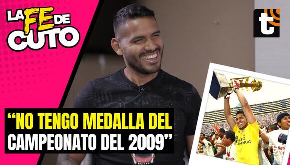 Raúl Fernández sobre el título del 2009: "No me dieron medalla ese día"