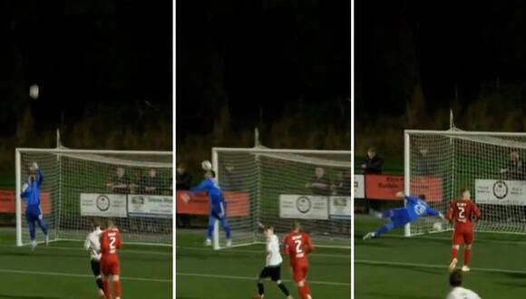 Blooper de arquero en Galicia