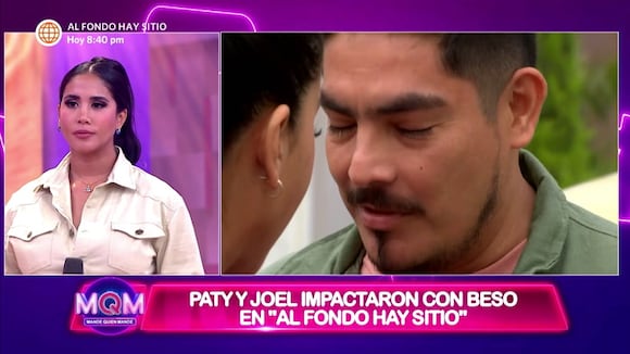 Melissa Paredes se incomoda en vivo