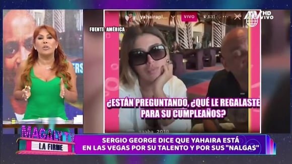 TROME - Magaly llama ‘viejo mañosón’ a Sergio George