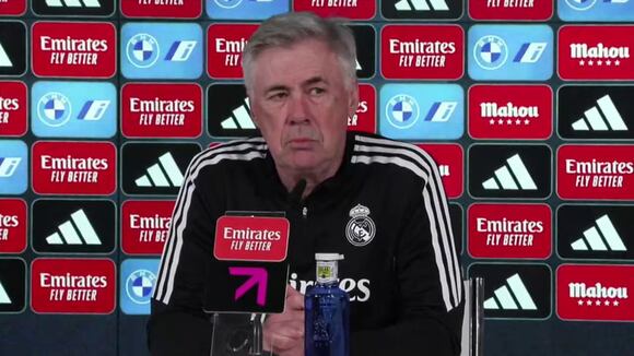 La conferencia de prensa de Carlo Ancelotti antes del Real Madrid vs. Atlético. (Video: EFE)